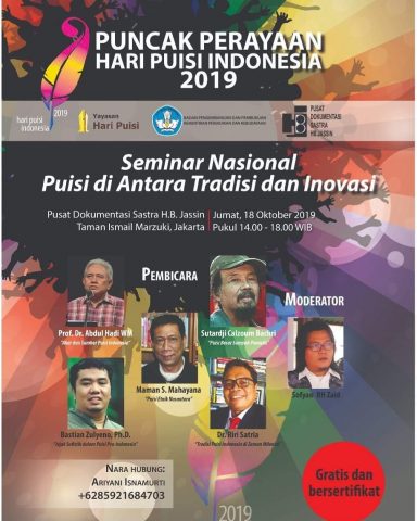 Hari Puisi Indonesia 2019