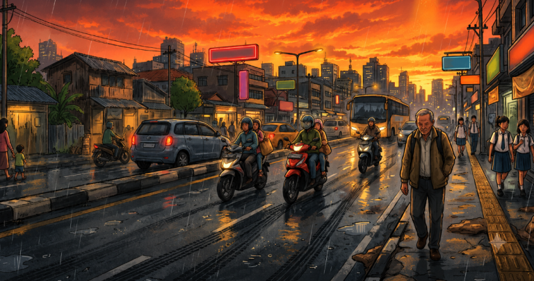 Cerita Jalanan Puisi Karya Sil Sila Yusuf Bermuatan Teks Puisi dan Kata-Kata Penyair
